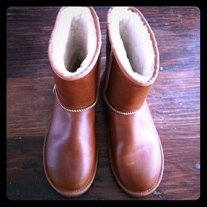 UGG Short Leather Boots